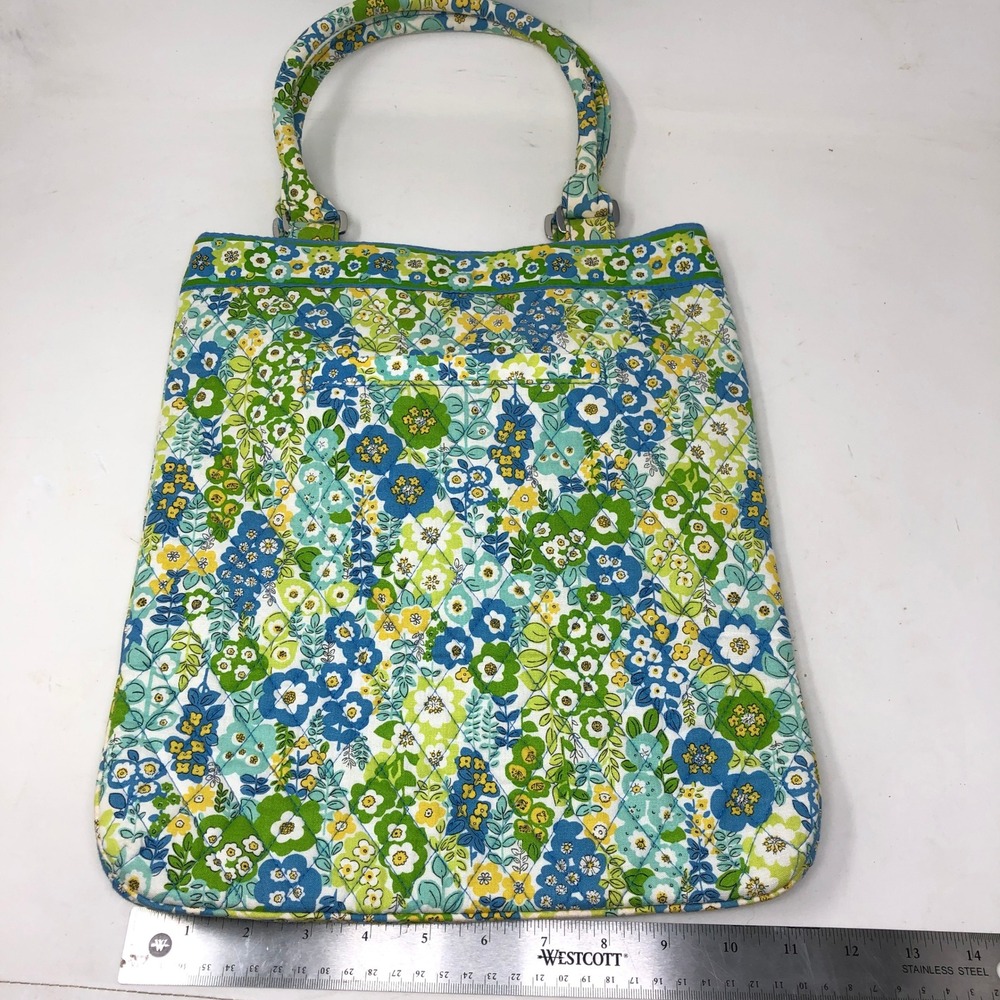 Vera Bradley Bag Lot 7 Quilted Tote Cosmetic Mini Clasp Floral Paisley Multi - Picture 9 of 15